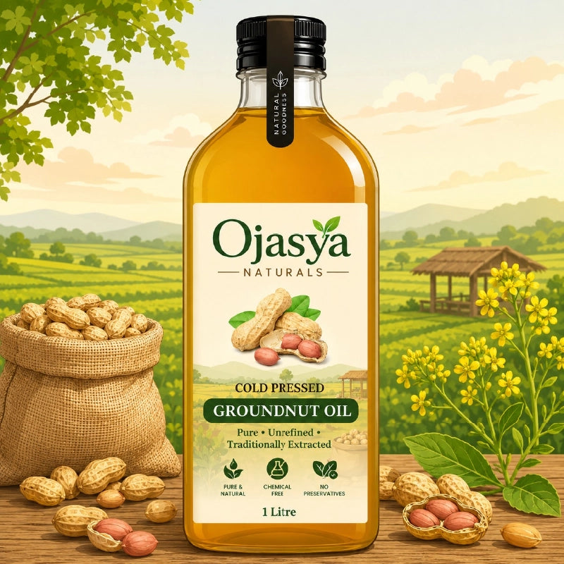 Ojasya Pure Groundnut Oil