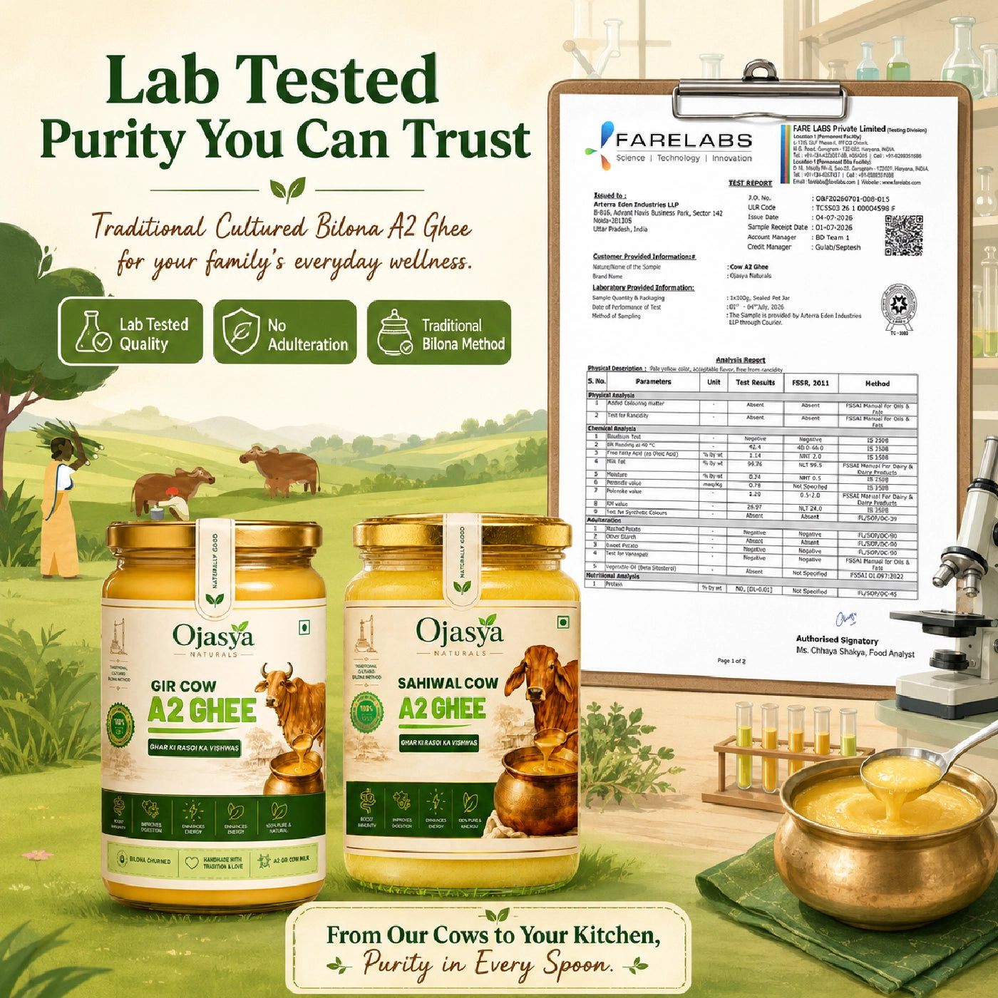 Ojasya Naturals Banner