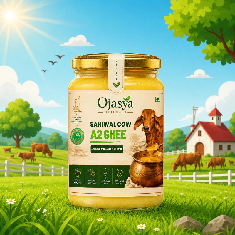 Ojasya A2 Sahiwal Cow Ghee