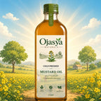 Ojasya Cold Pressed Yellow Mustard Oil