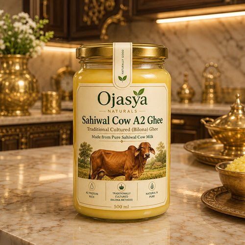 Ojasya A2 Sahiwal Cow Ghee – 500 ml