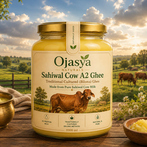 Ojasya A2 Sahiwal Cow Ghee – 1000 ml