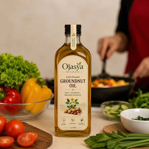Ojasya Cold Pressed Groundnut Oil