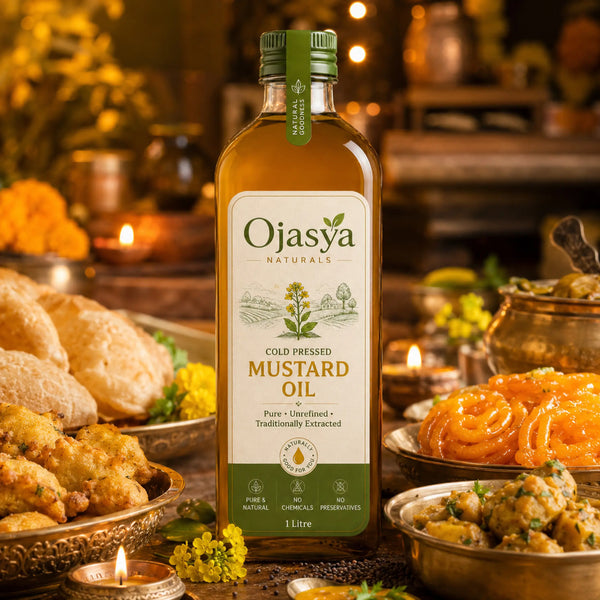 Ojasya Cold Pressed Mustard Oil