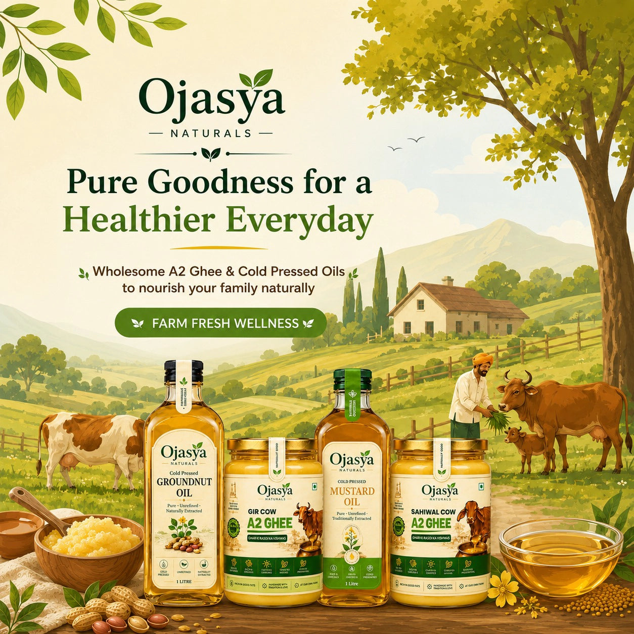 Ojasya Naturals Banner