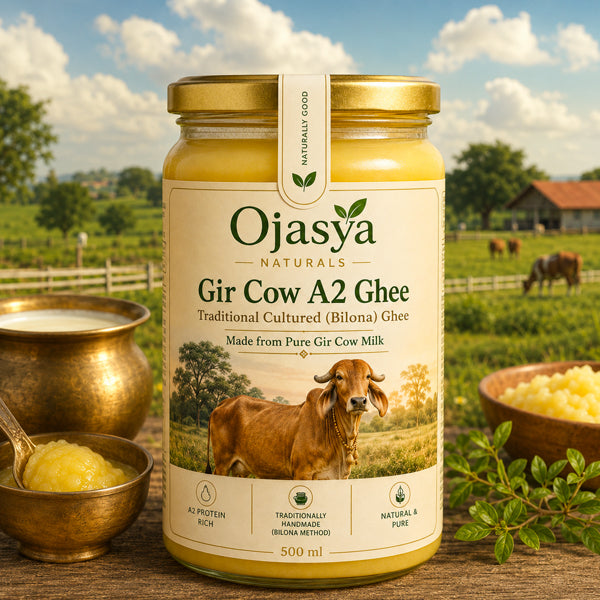Ojasya A2 Gir Cow Ghee – 500 ml