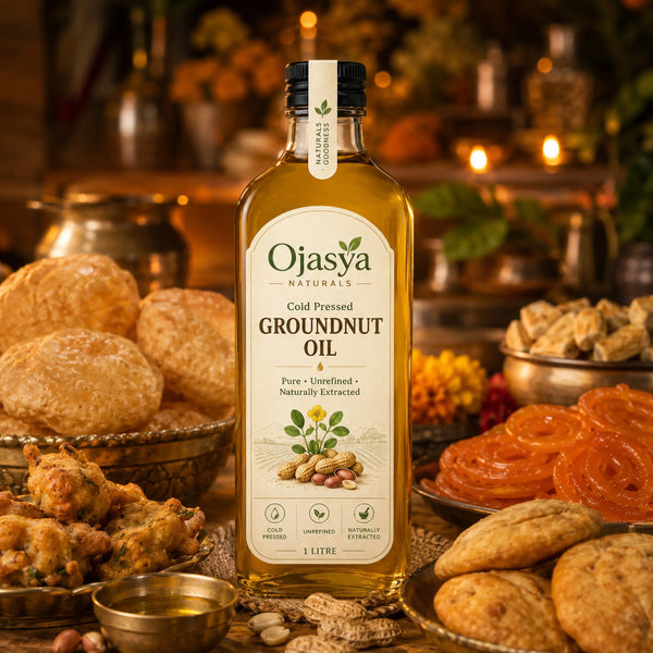 Ojasya Cold Pressed Groundnut Oil