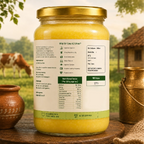 Pure A2 Gir Cow Ghee (500ml) | Traditional Bilona Method | Ojasya Naturals