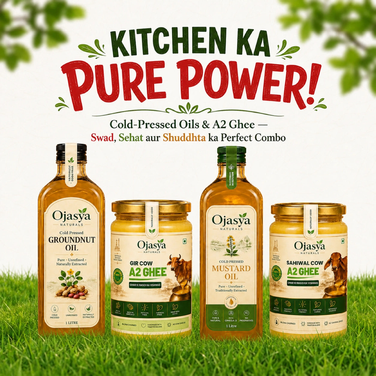 Ojasya Naturals Banner