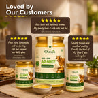 Pure A2 Gir Cow Ghee 1000ml | Traditional Bilona Method | Ojasya Naturals
