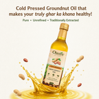 Ojasya Cold Pressed Groundnut Oil 500ml