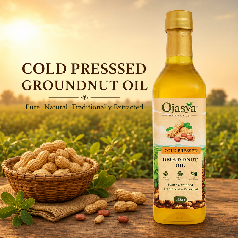 Ojasya Pure Groundnut Oil