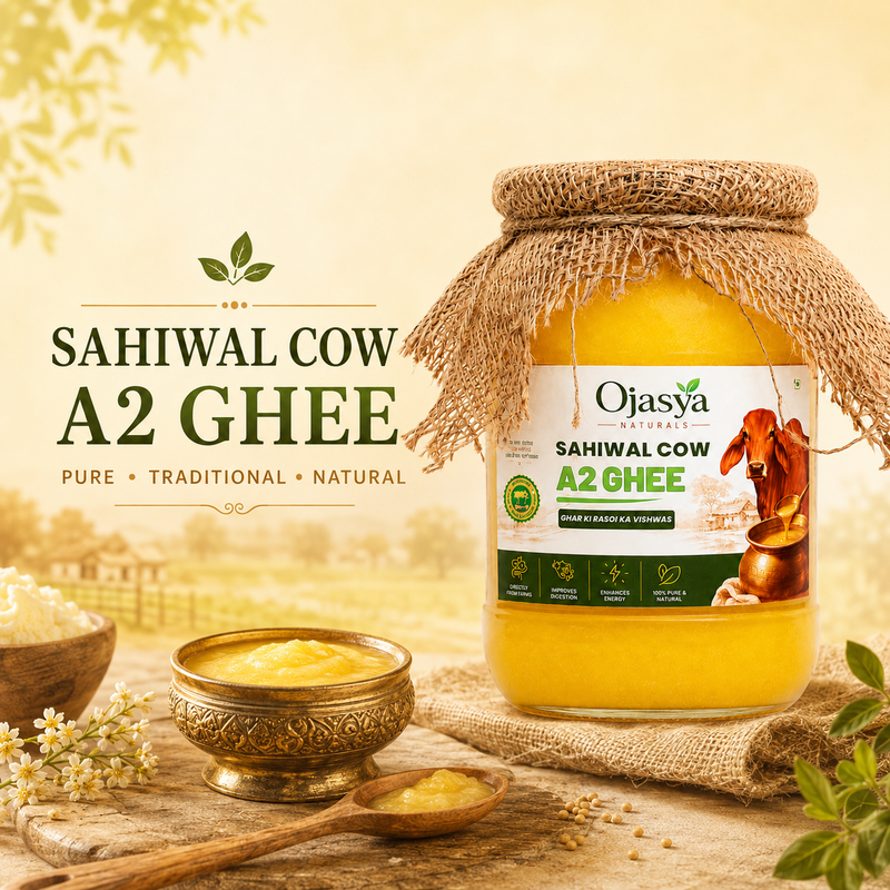 Ojasya A2 Sahiwal Cow Ghee