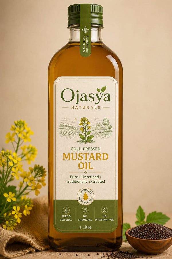 Ojasya Cold Pressed Mustard Oil