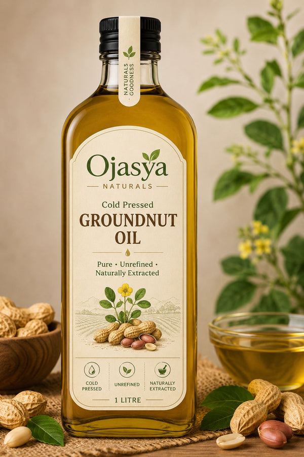 Ojasya Cold Pressed Groundnut Oil
