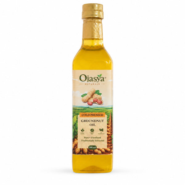 Ojasya Cold Pressed Groundnut Oil 500ml