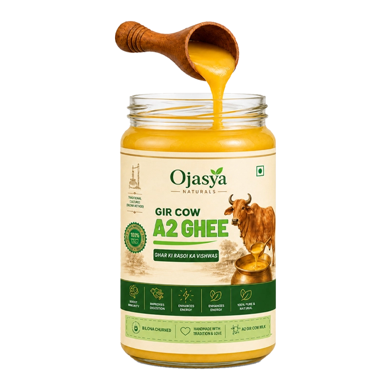 Ojasya Naturals 3D Ghee Jar
