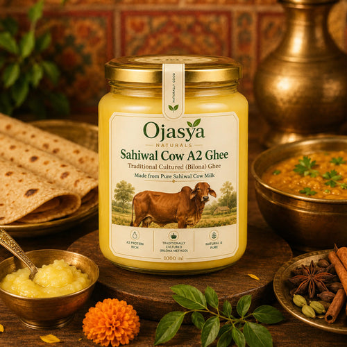 Ojasya A2 Sahiwal Cow Ghee – 1000 ml